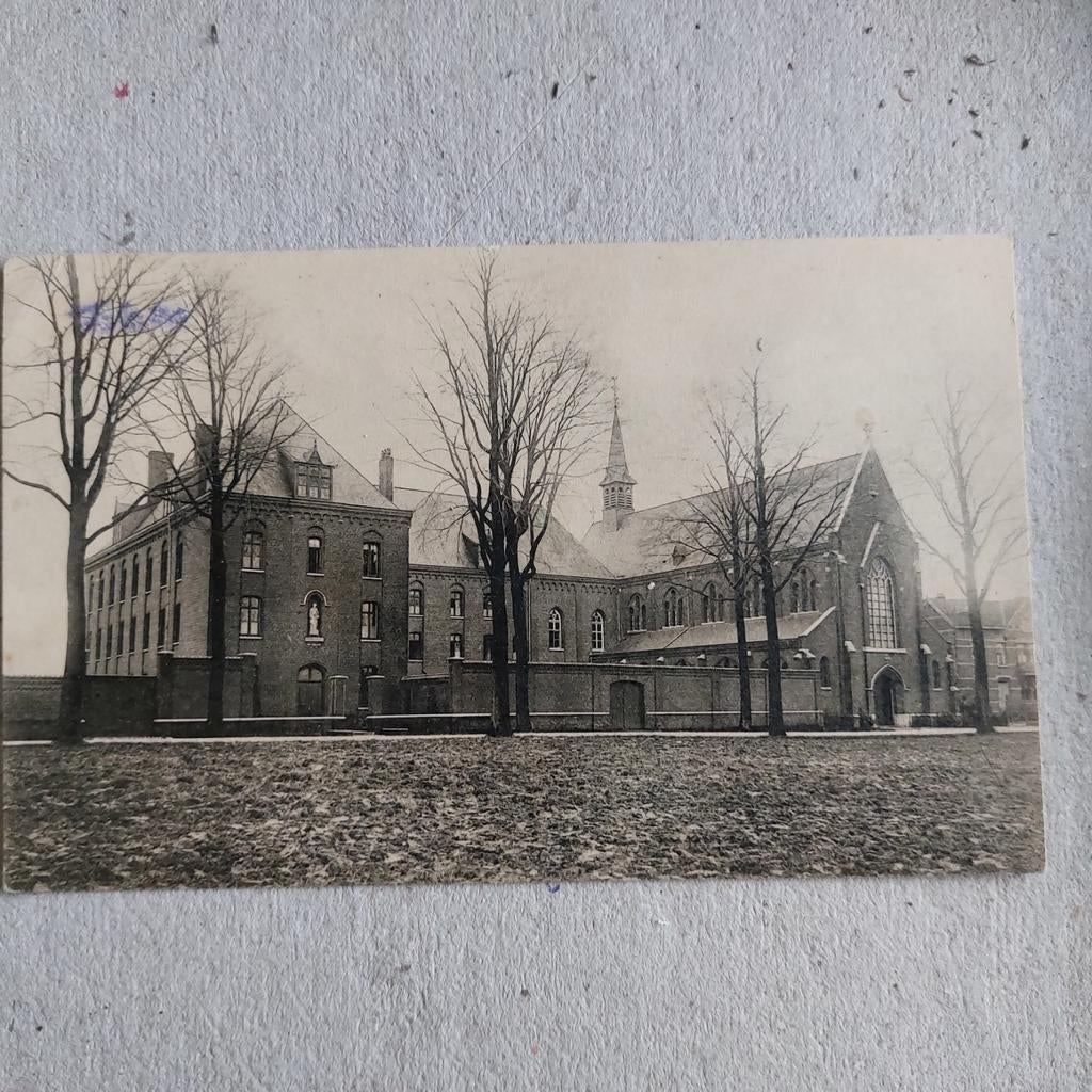 Oude postkaart van Wezembeek Oppem, Ophalen of Verzenden