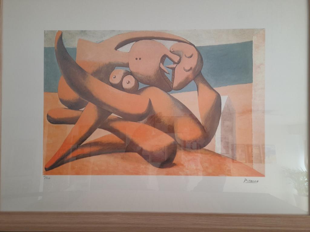 Litho Picasso, Antiek en Kunst, Ophalen