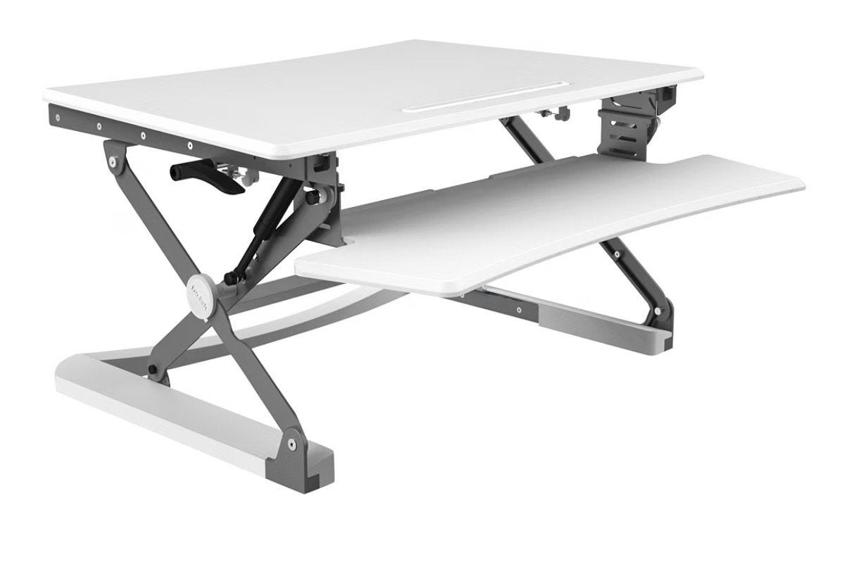Euroseats Sit-Stand Workstation XL, Divers, Accessoires de bureau, Comme neuf, Enlèvement