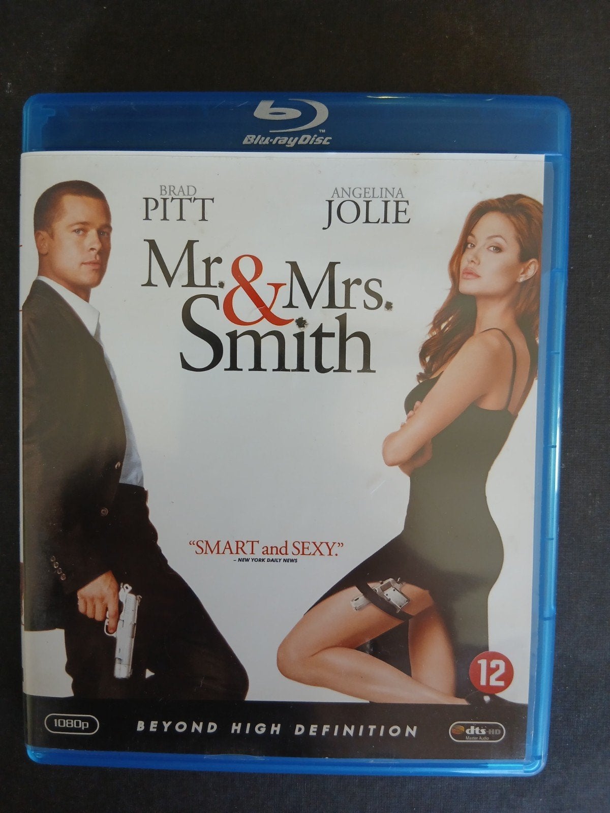 Mr. & Mrs. Smith (2005) Brad Pitt, Angelina Jolie, Verzenden, Film, Actie, Zo goed als nieuw