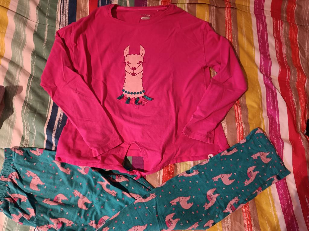 Woody Pyjama - "Alpaca" -  maat 10j./140, Nacht- of Onderkleding, Meisje, Ophalen of Verzenden, Zo goed als nieuw