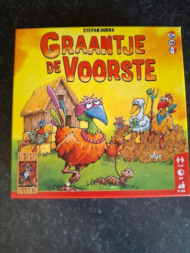 Graantje de voorste, Ophalen, Nieuw, 999 games