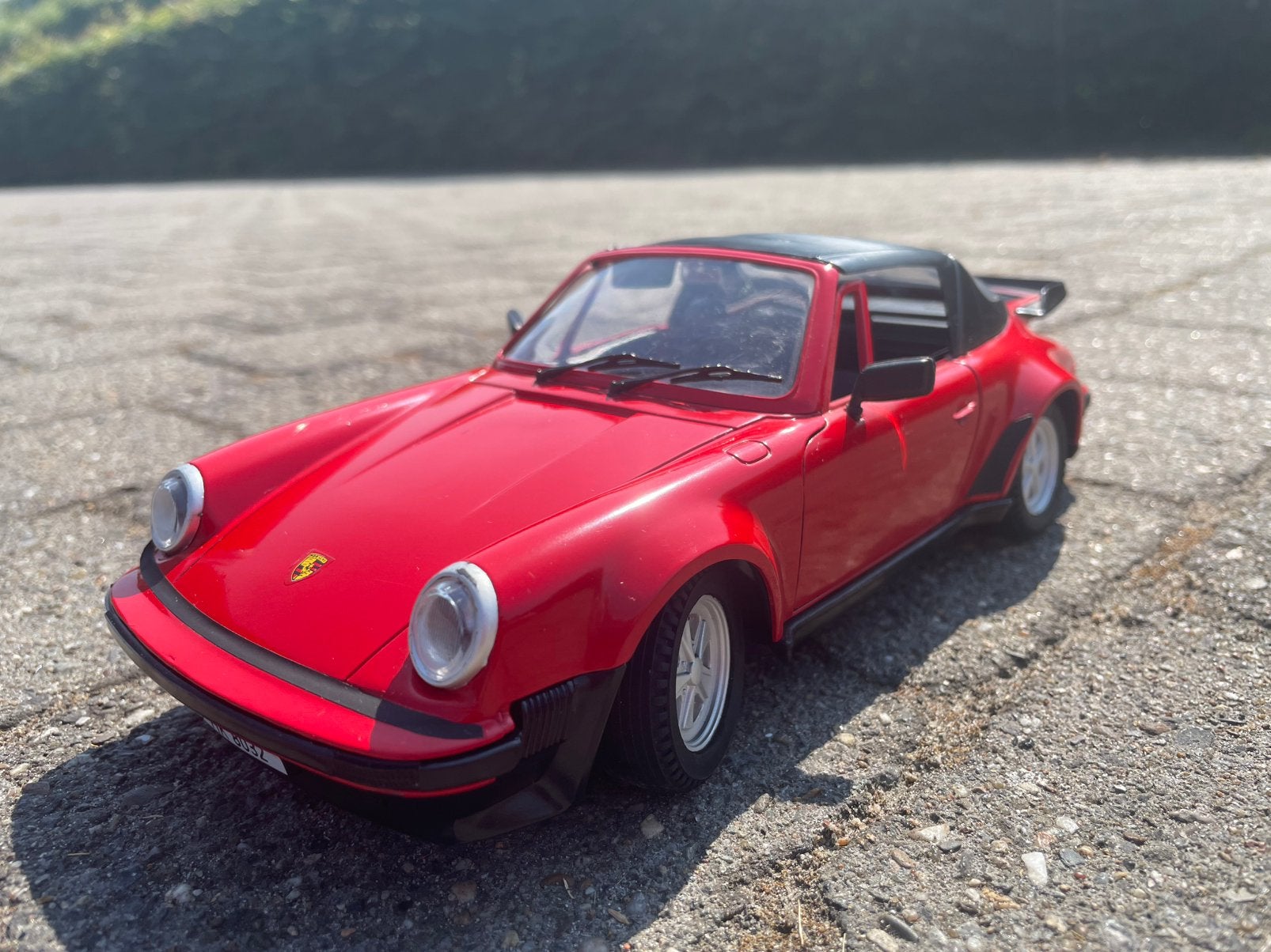 Porsche 911 turbo, Ophalen, Zo goed als nieuw