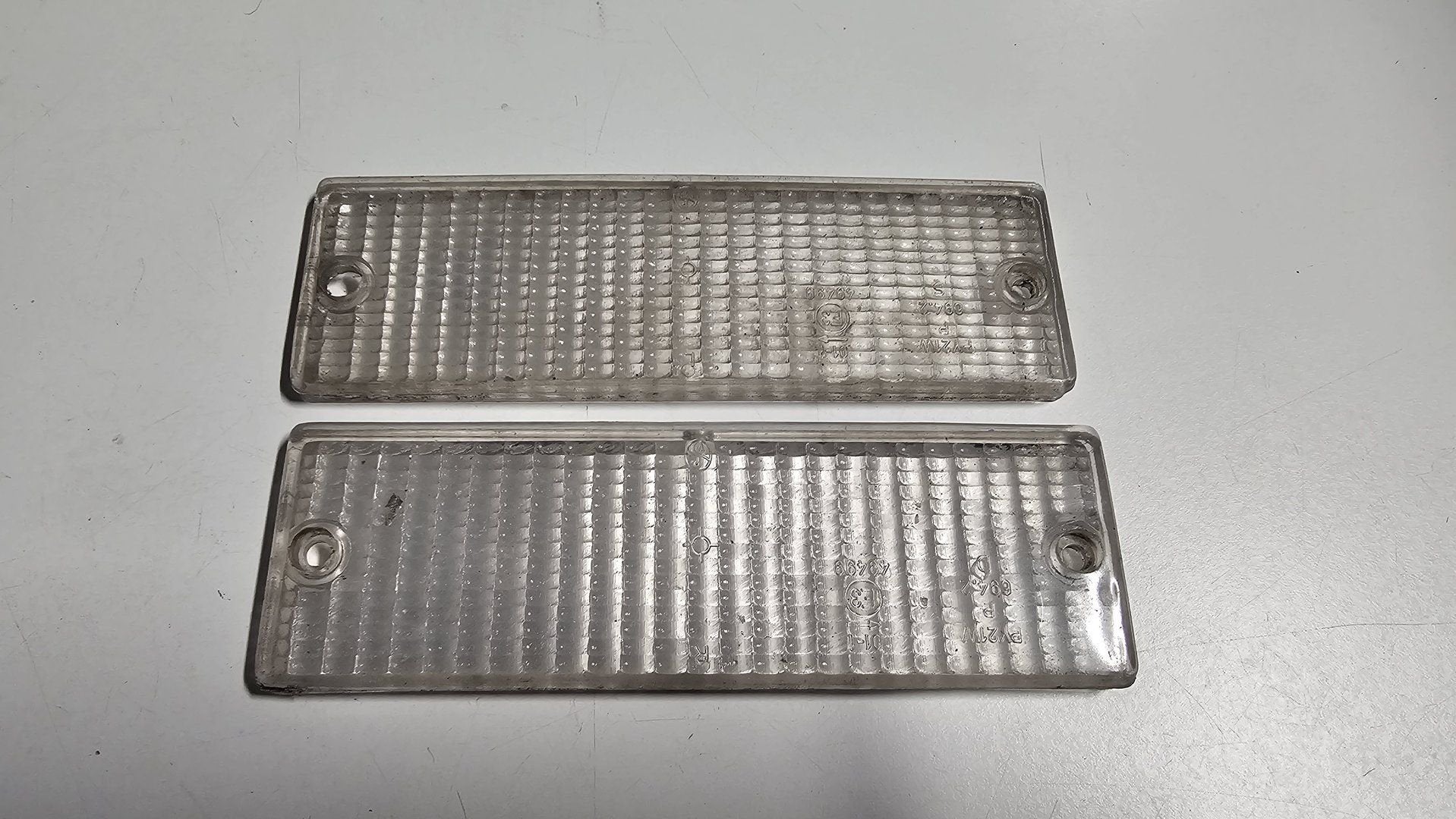 knipperlichtglas set wit gebruikt BMW 3 serie E30, Gebruikt, -, Ophalen of Verzenden, -