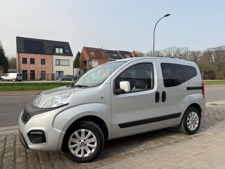 Fiat Qubo | 12 M Garantie | 14 Dkm | Benzine + cng | 2019 |, Autos, 57 kW, Achat, 199 g/km, Euro 6