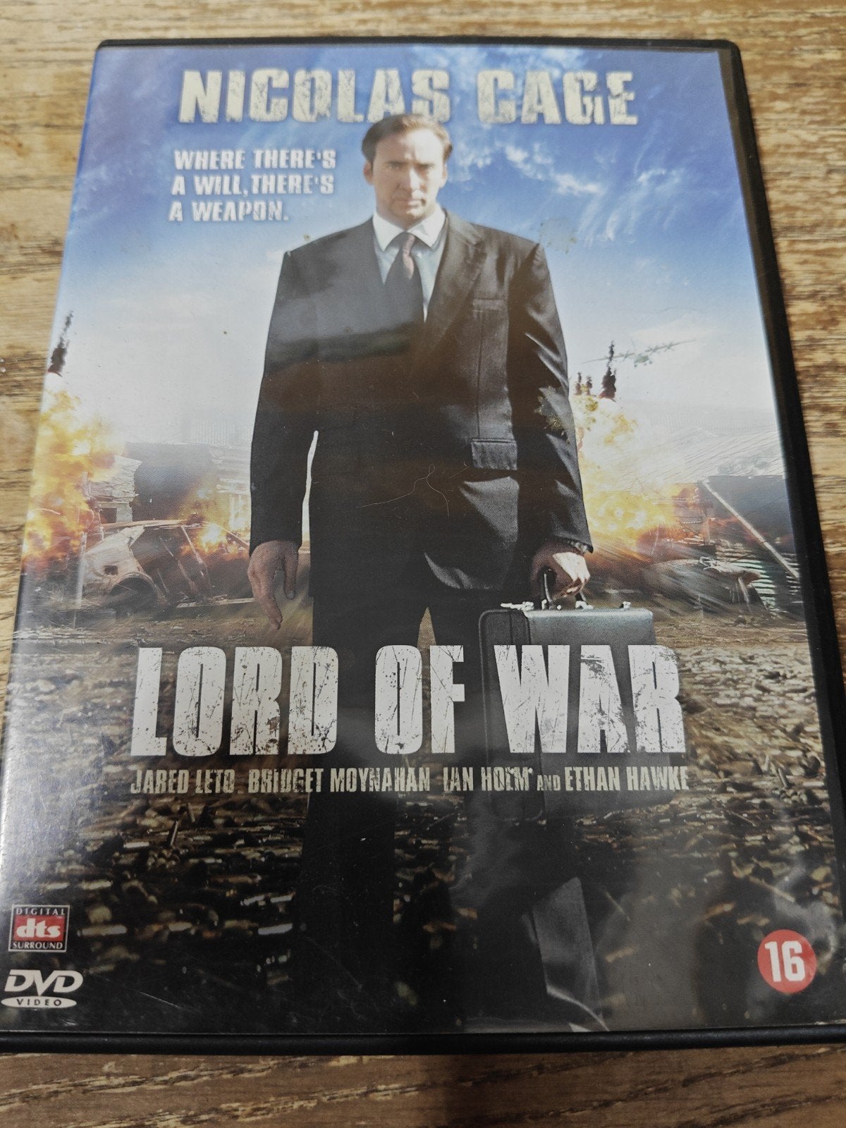 LORD OF WAR, Cd's en Dvd's, Dvd's | Thrillers en Misdaad, Vanaf 16 jaar, Ophalen, Zo goed als nieuw, Overige genres