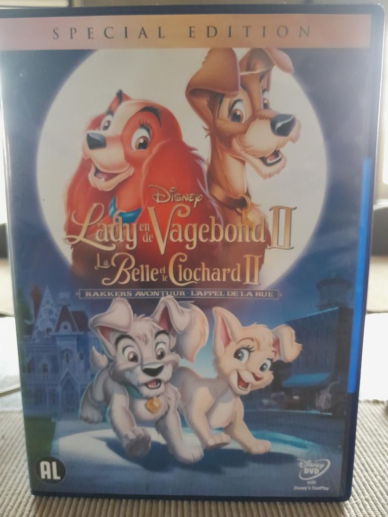 Lady en de vagebond 2 , special edition, Cd's en Dvd's, Tekenfilm, Ophalen of Verzenden, Zo goed als nieuw, Alle leeftijden