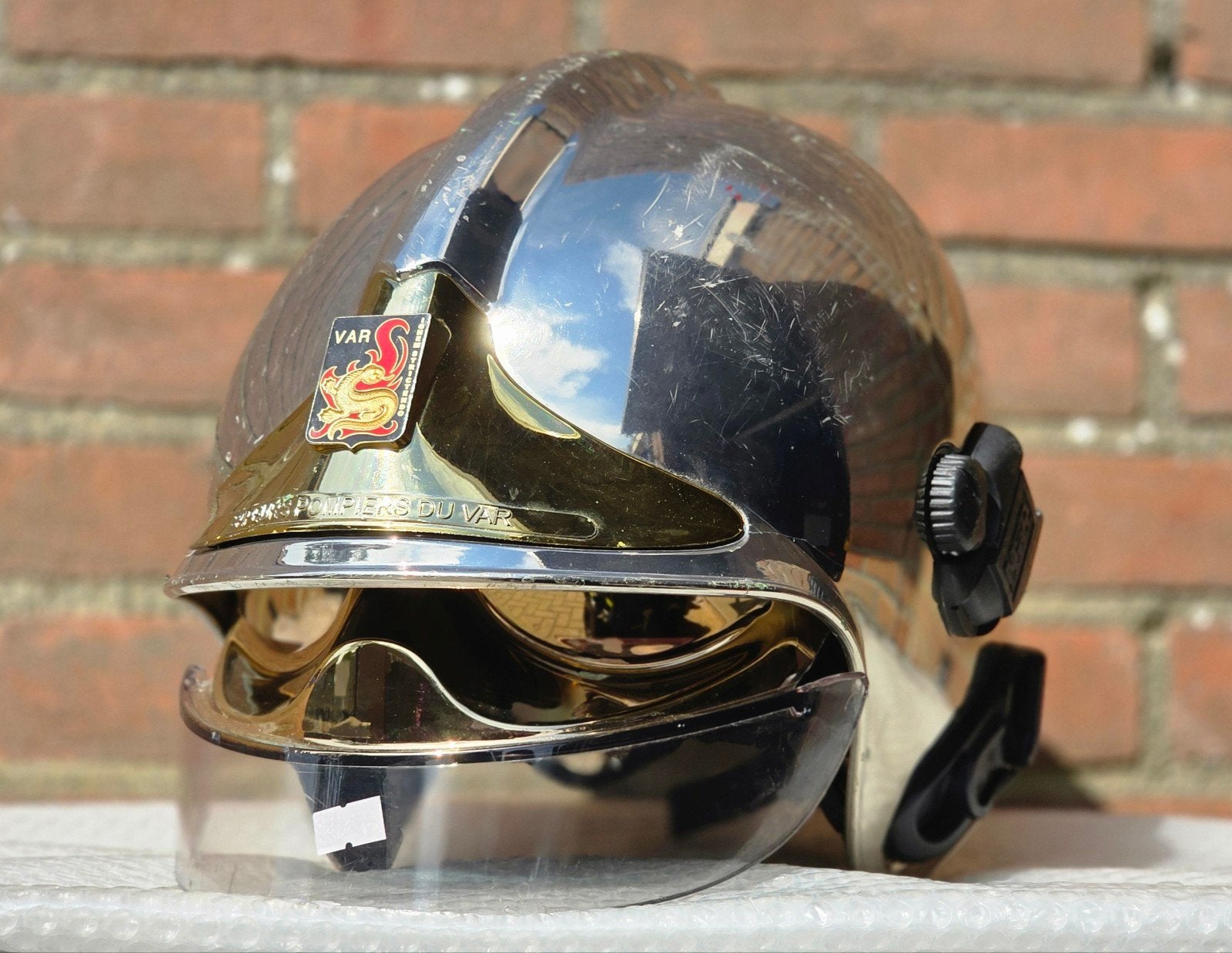 casque pompier France VAR casque pompier, Collections, Enlèvement ou Envoi