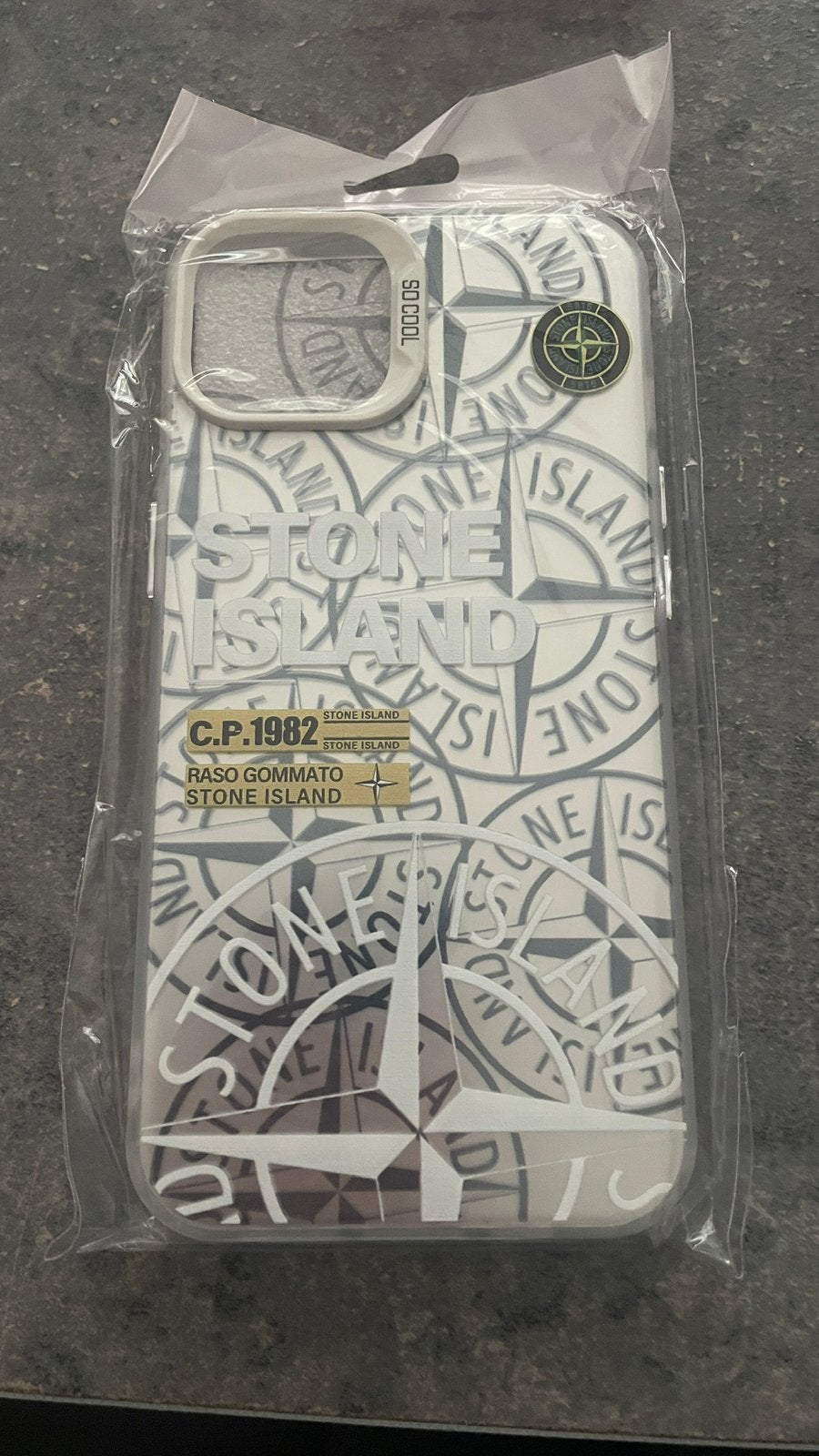 iPhone 13 stone island hoesje, IPhone 13, Nieuw, Hoesje of Tasje, Ophalen of Verzenden