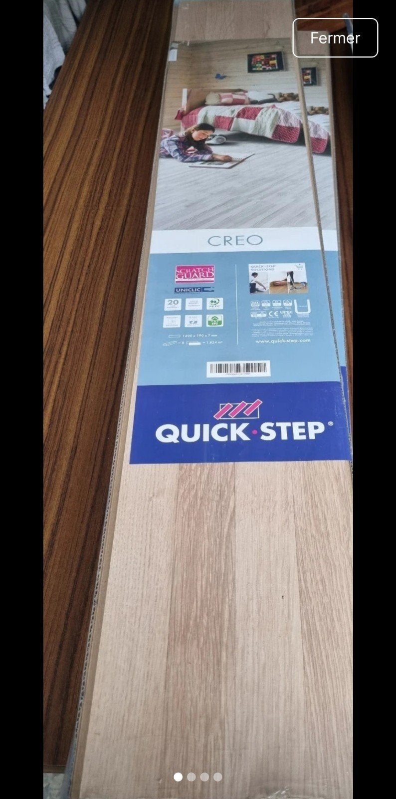 Nieuwe Quickstep-borden, 50 tot 150 cm, Nieuw, Minder dan 5 m², 10 tot 30 cm