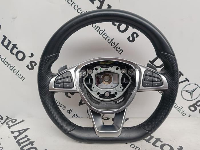 Volant d'un Mercedes C-Klasse, Autos : Pièces & Accessoires, Commande, Mercedes-Benz, Utilisé, 12 mois de garantie, Enlèvement ou Envoi