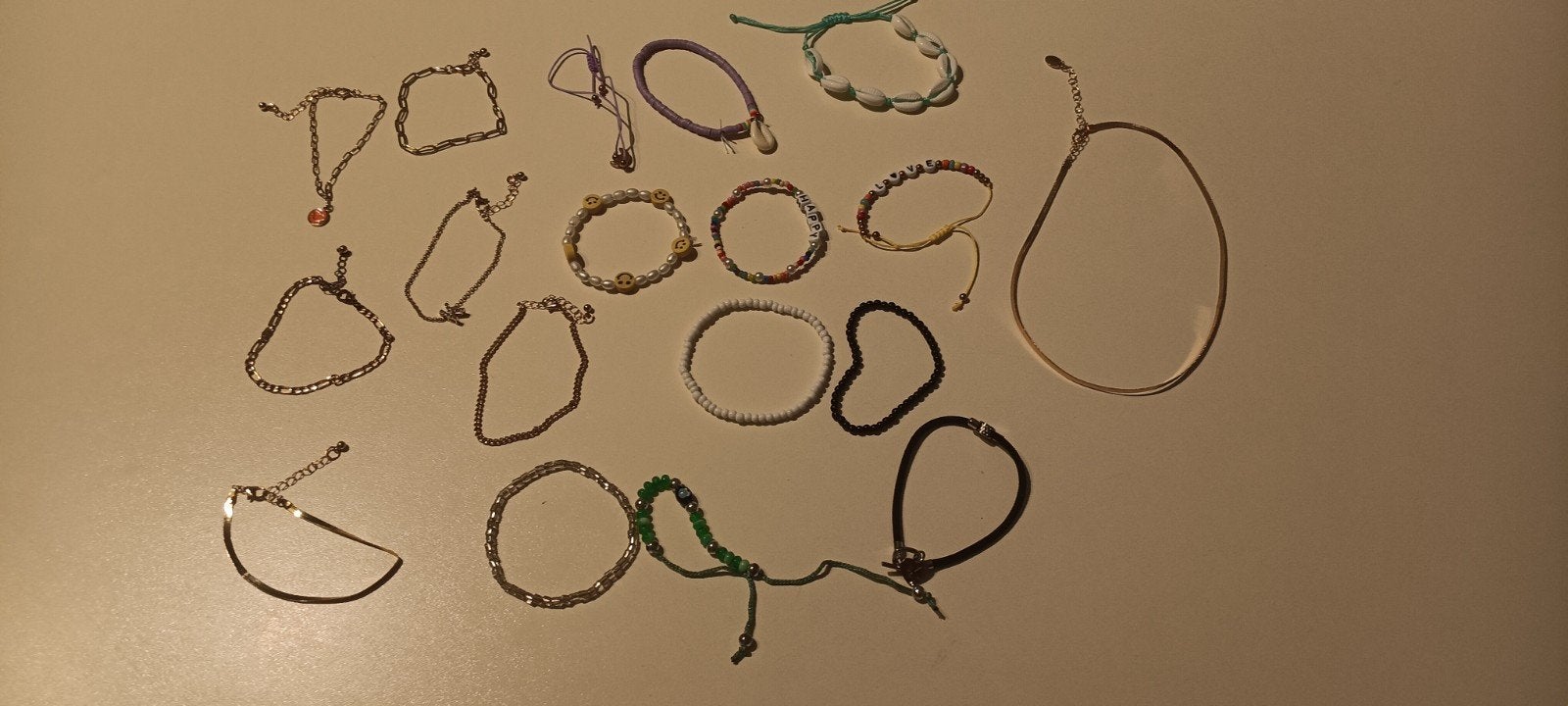 Ketting en armbandjes samen voor 5 euro, Ophalen of Verzenden