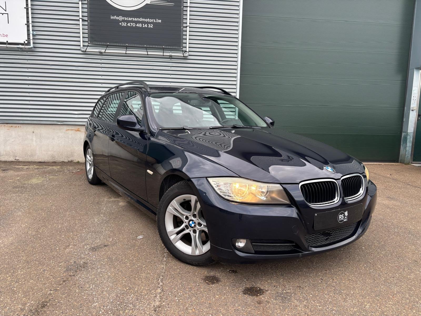 BMW 318 Profnav/Break, Auto's, 100 kW, Achterwielaandrijving, Gebruikt, Zwart