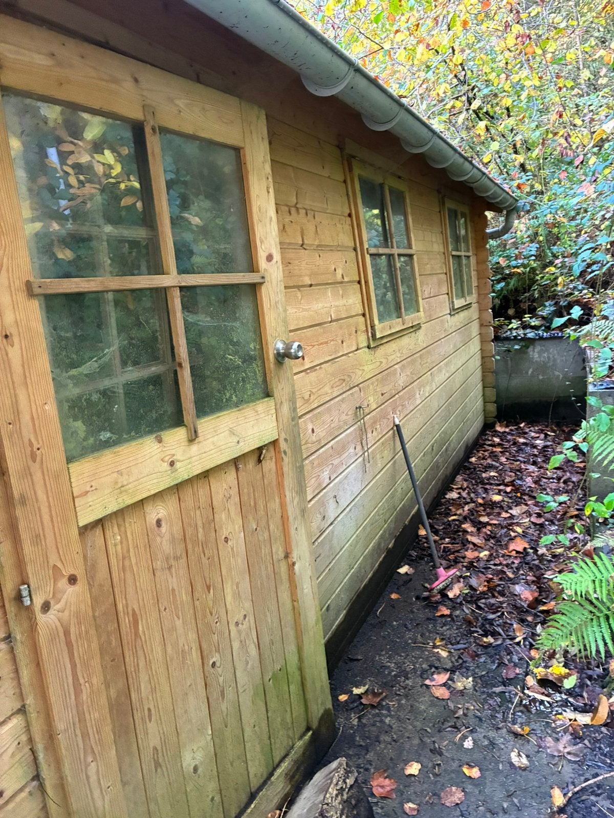 Garage, cottage, houten tuinhuisjes, Tuin en Terras, Ophalen, Tuinhuis, 2 ramen, 250 tot 300 cm