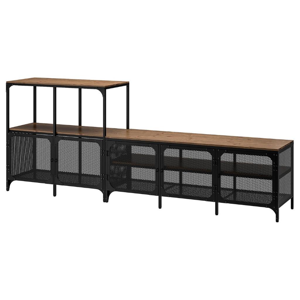 TV meubel Fjallbo, Maison & Meubles, Armoires | Mobilier de télévision, 25 à 50 cm, 200 cm ou plus, Moins de 100 cm, Comme neuf
