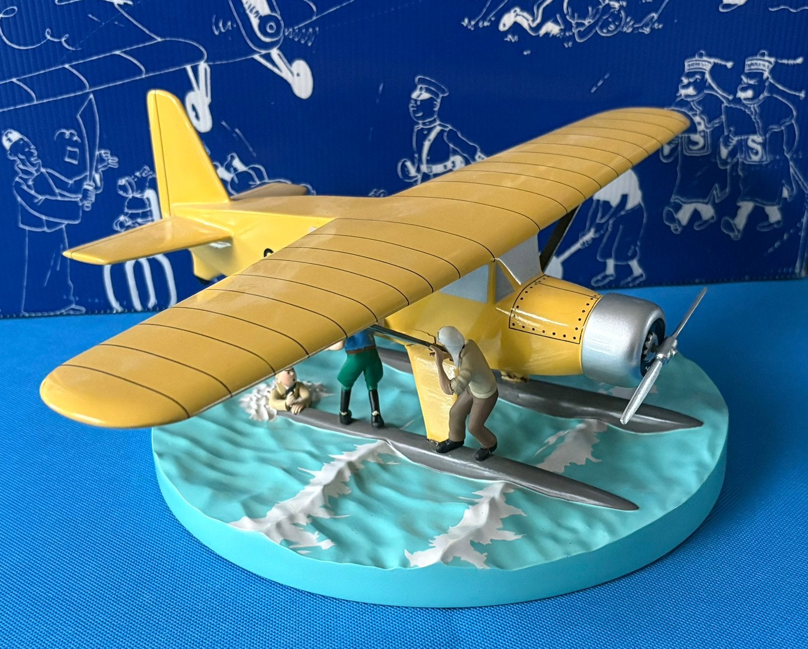 Tintin Hergé CN-3411 Hydravion Du Crabe aux Pinces d'Or, Collections, Enlèvement, Utilisé