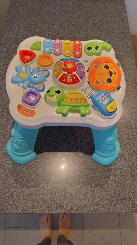VTech speeltafel, Ophalen
