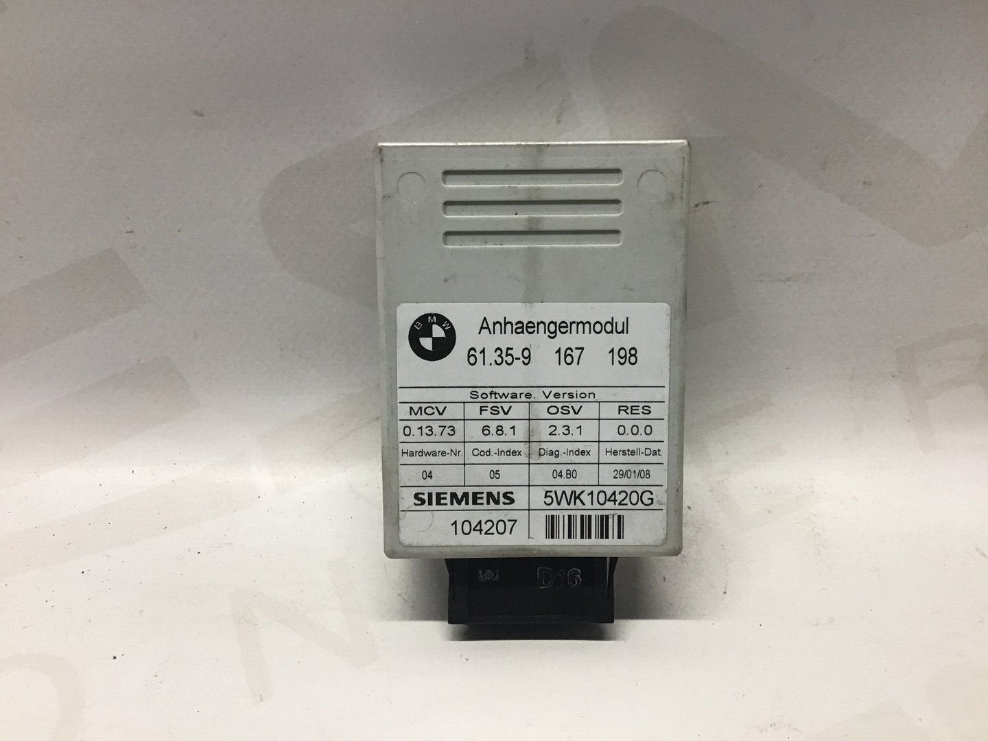 Trekhaak module BMW E81/E82/E87/E88 61359167198, Gebruikt, -, -, Ophalen of Verzenden