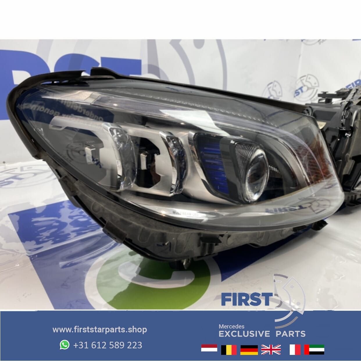 W205 C205 FACELIFT C63 AMG MULTIBEAM KOPLAMP RECHTS COMPLEET