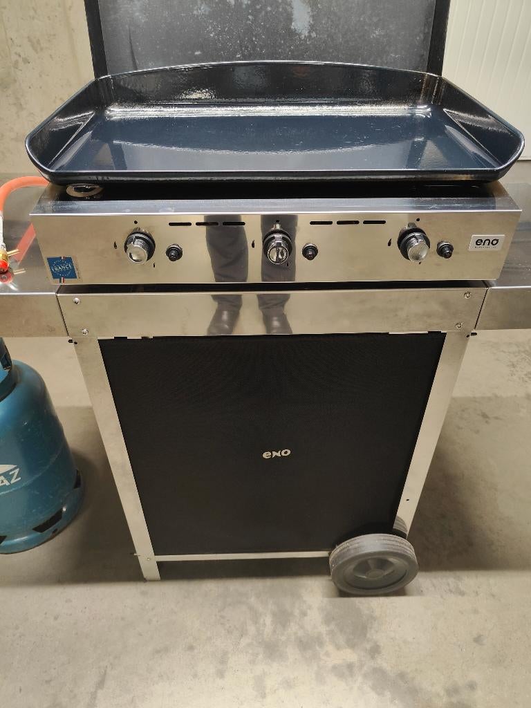 Gasbarbecue Plancha ENO Oceane 65, Ophalen, Zo goed als nieuw, Overige merken