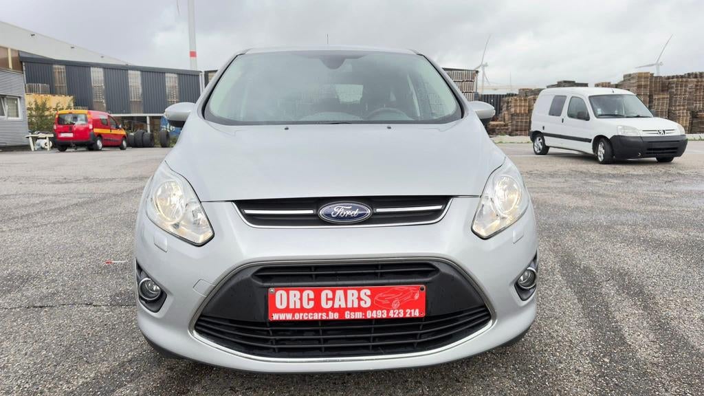 Ford C-Max 1.0i Ecoboost 125 PK GARANTIE, Zwart, Bedrijf, 5 deurs, Zilver of Grijs