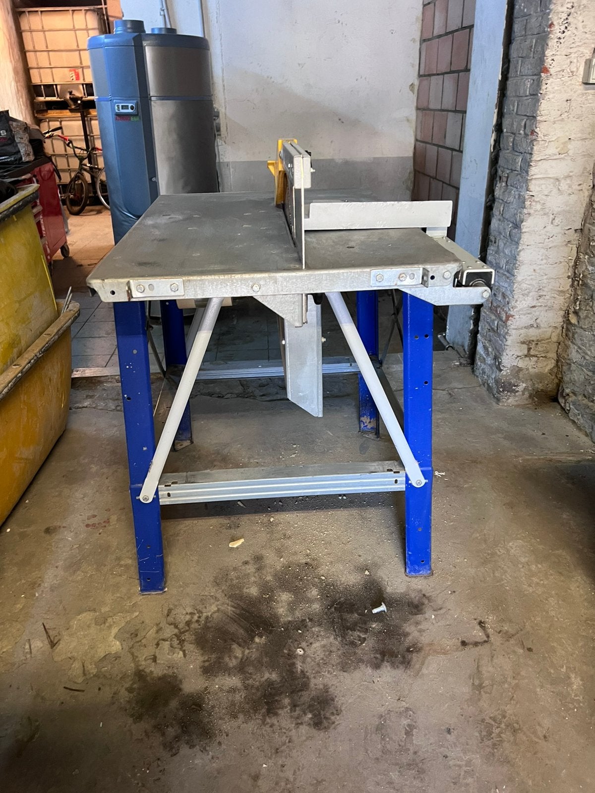 Scie sur table de chantier METABO BKS 400 – 3,10 kW – 400V, Bricolage & Construction, Enlèvement, Comme neuf