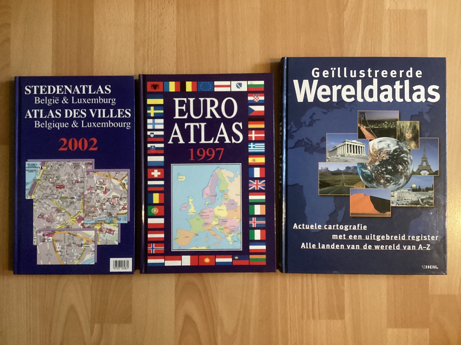 Boeken atlassen en landkaarten, Ophalen of Verzenden, België