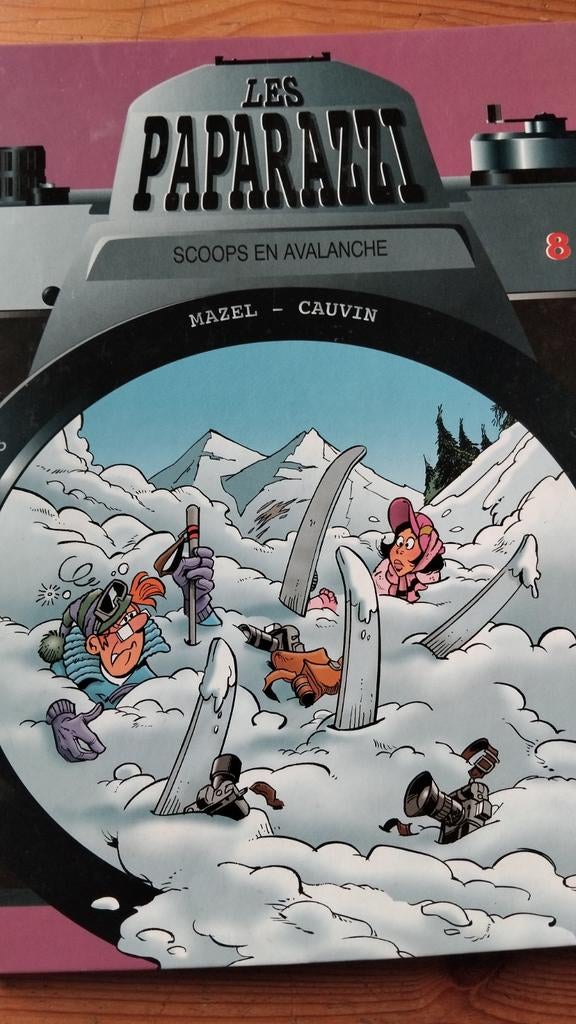 Bd De paparazzi nummer 8 - Avalanche scoops, Ophalen of Verzenden