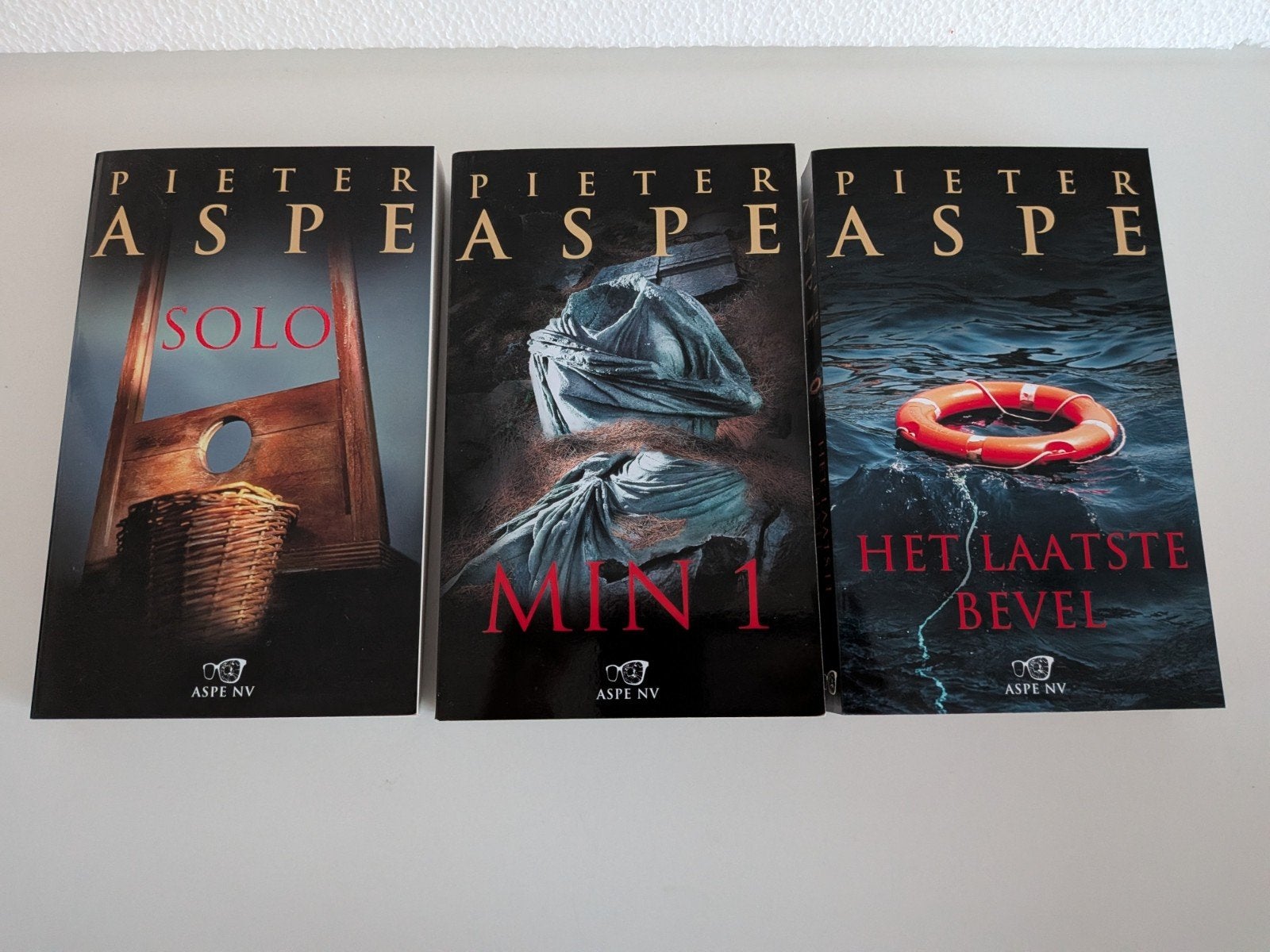 3 boeken van Pieter Aspe, Boeken, Ophalen of Verzenden, Gelezen, Pieter Aspe