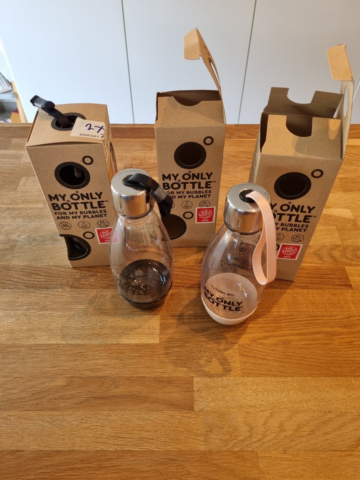 Sodastream flessen - My Only Bottle, Ophalen of Verzenden, Nieuw