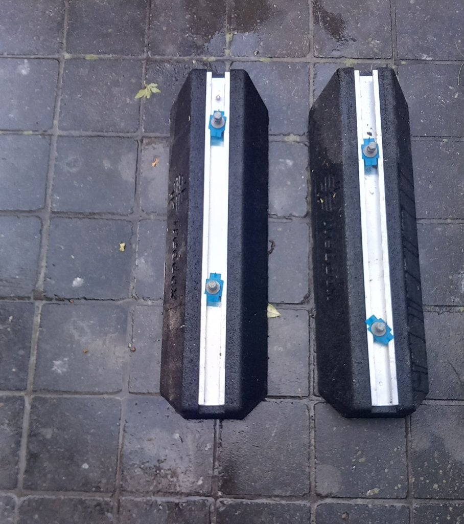 Pieds clima, barres de montage en caoutchouc, amortissant, Electroménager, Enlèvement ou Envoi, Utilisé