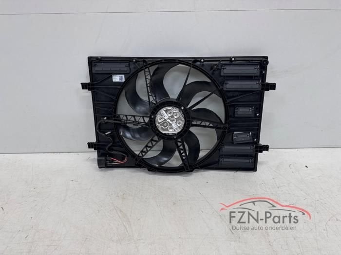 VW Golf 7 Ventilator Enkelfan + Koelluchtventilator + Behuiz, Ophalen of Verzenden, Gebruikt