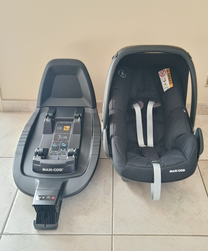Maxi-Cosi FamilyFix3 + Pebble Pro i-Size (autostoel baby), Comme neuf, Enlèvement, 0 à 10 kg, Isofix