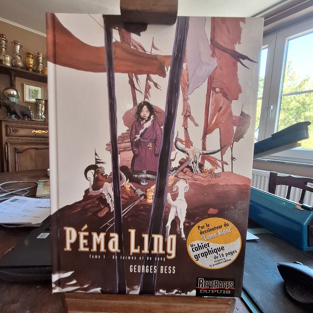 péma ling t1 de larmes et de sang bess, Boeken, Ophalen of Verzenden, Gelezen, Georges bess