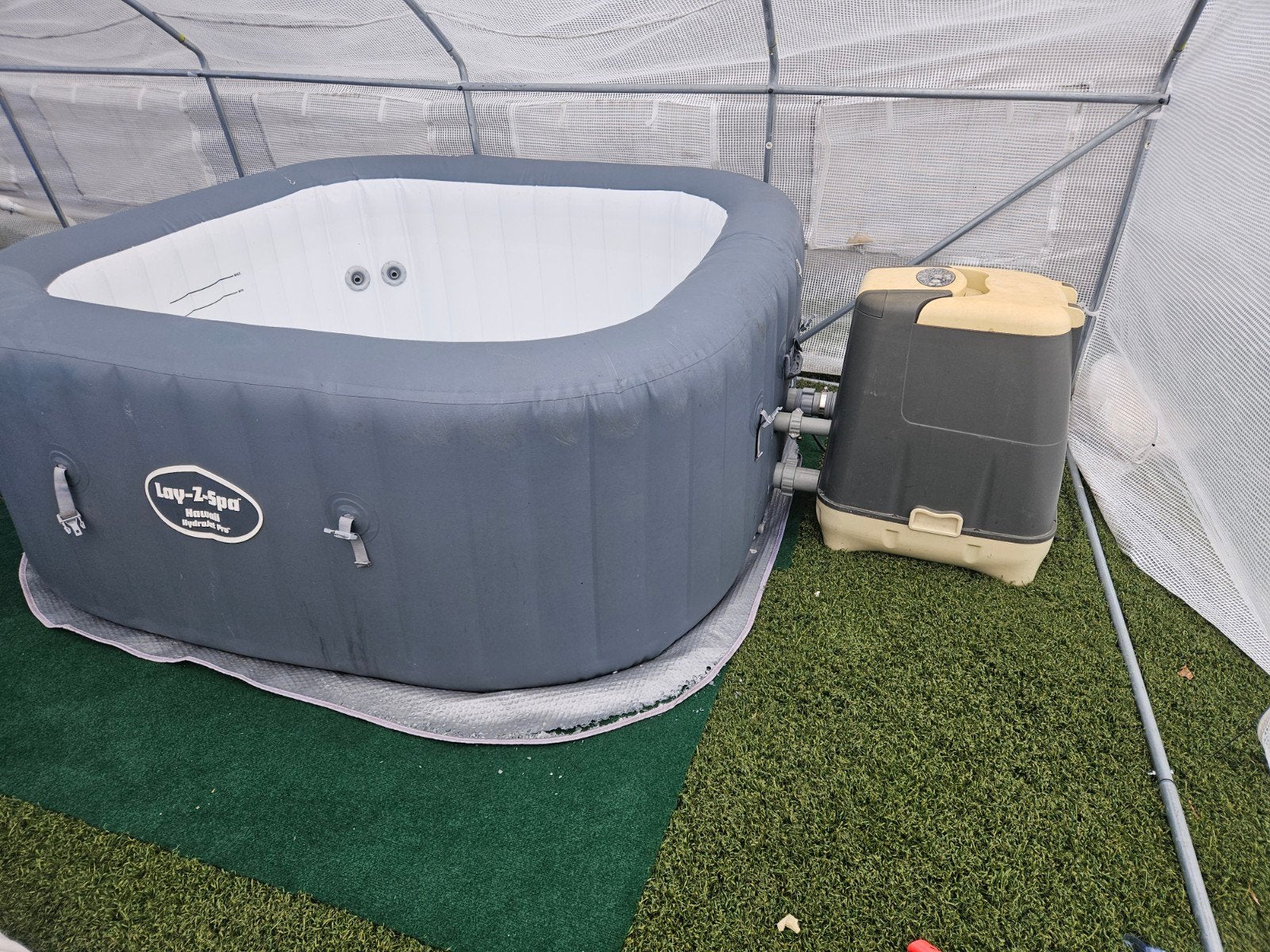 jacuzzi  en zwembad te koop, Tuin en Terras, Ophalen, Filter