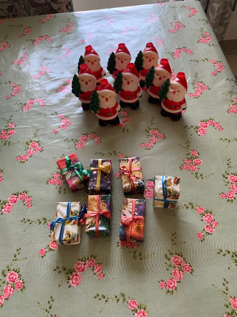 vintage figuurtjes om over lichtjes lichtslinger te plaatsen, Diversen, Ophalen of Verzenden