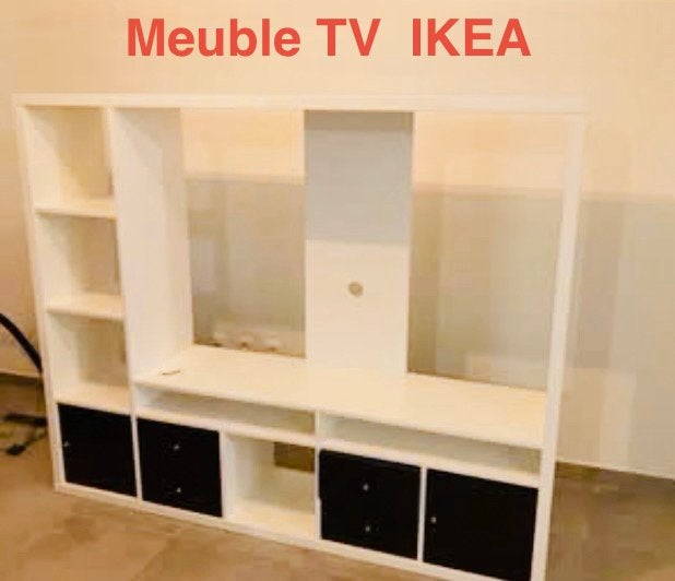 Meuble TV-bibliotheque-rangements, Enlèvement, Utilisé