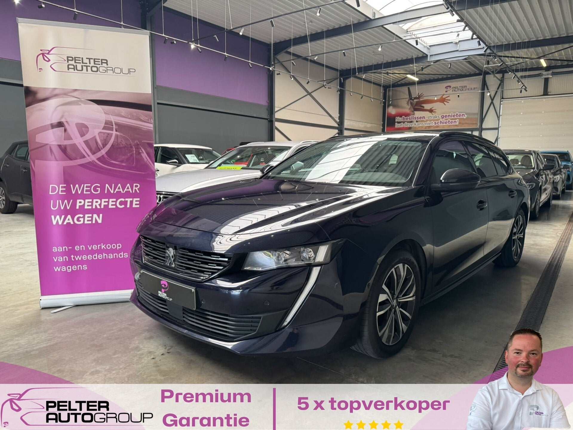 Peugeot 508 SW 1.2 PureTech Allure Automaat GPS Camera, Autos, Peugeot, 0 kg, Achat, Euro 6, Entreprise