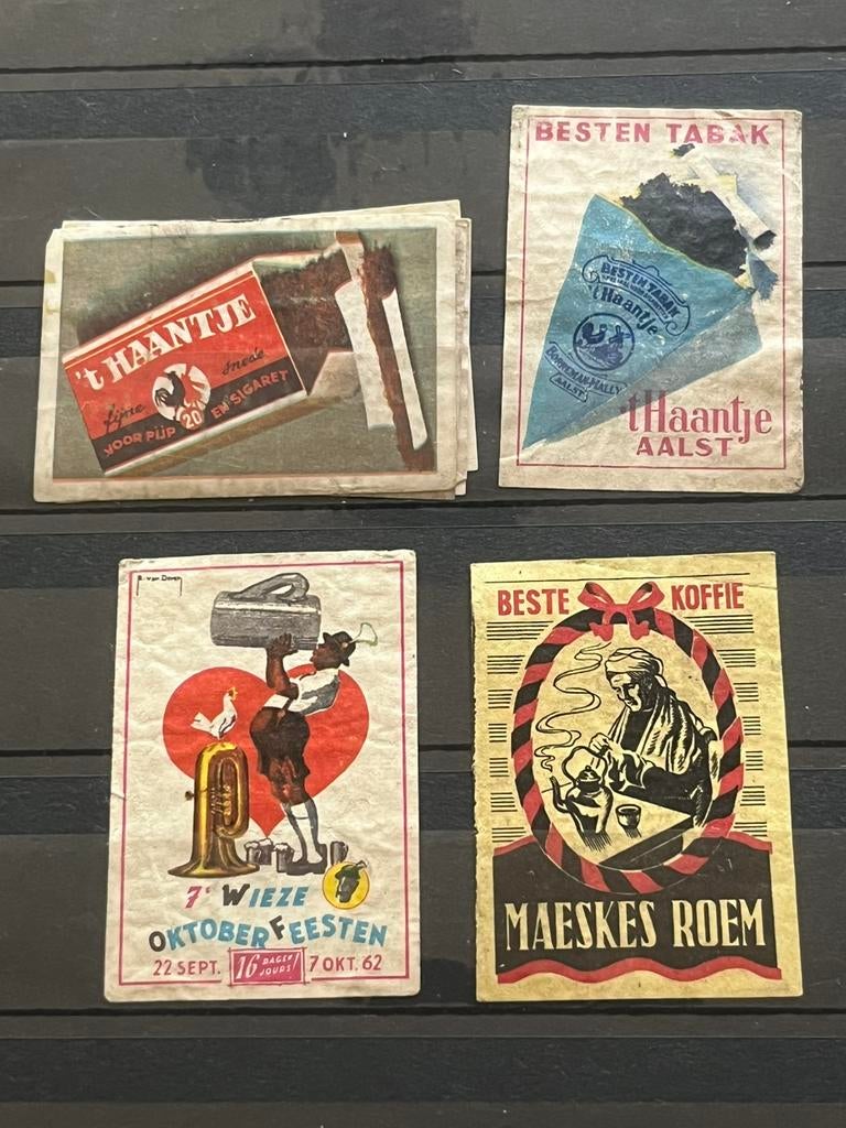 Oude lucifer etiketten Aalst, Enlèvement ou Envoi