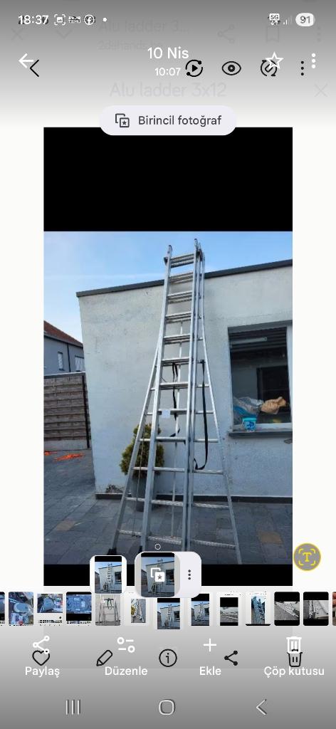 Alu ladder 3x12  altrex, Ophalen