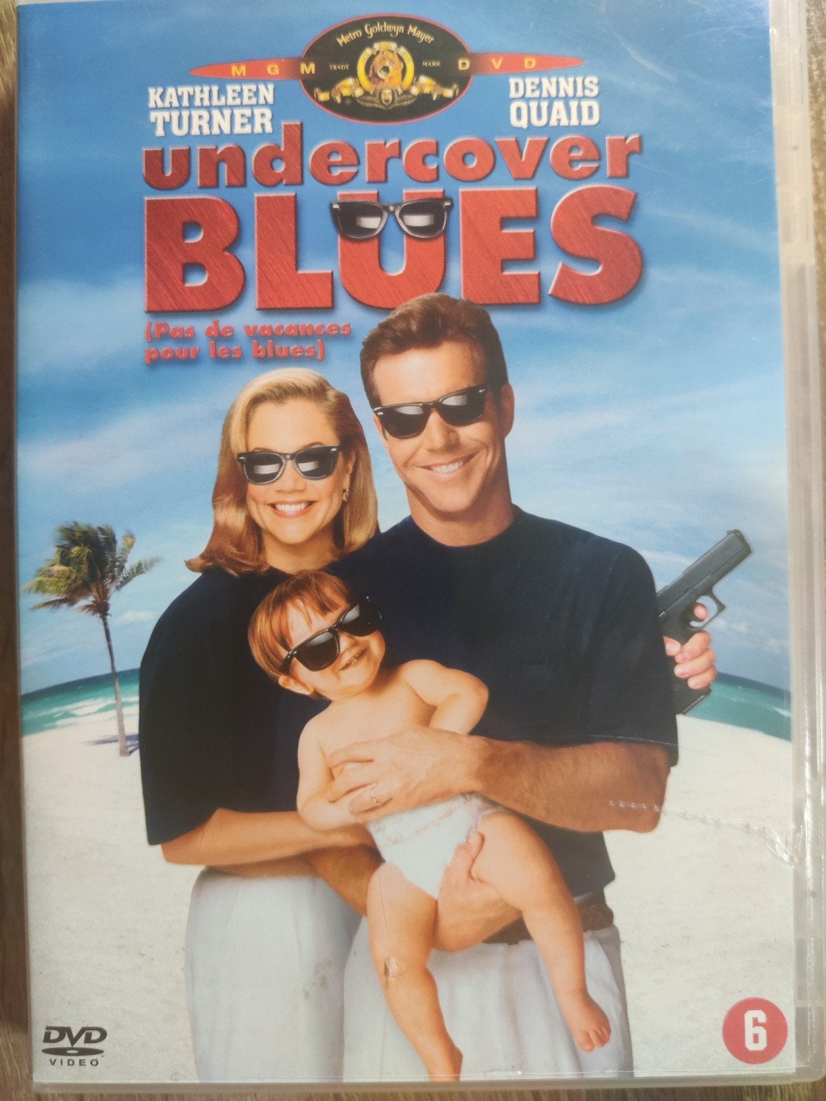 Undercover Blues (1993) (Dennis Quaid, Kathleen Turner) DVD, Cd's en Dvd's, Ophalen of Verzenden, Nederlands, Nederlands