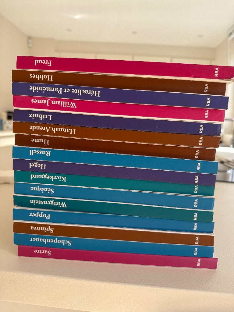 Lot de 17 livres “Apprendre à philosopher”, Boeken, Overige typen, Nieuw, Ophalen of Verzenden, Rba