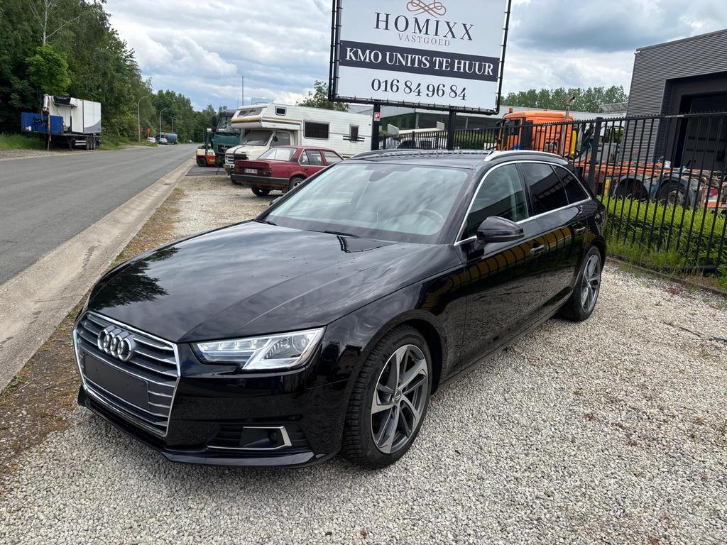 Audi A4 *Automaat*, Auto's, Automaat, Euro 6, A4, Zwart
