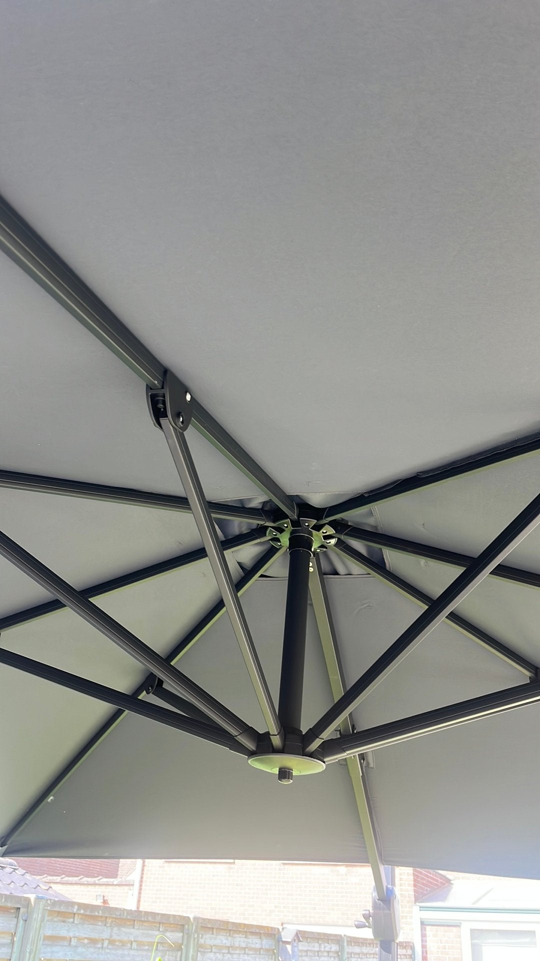 Zweefparasol 250x250, Ophalen, Zo goed als nieuw, Zweefparasol