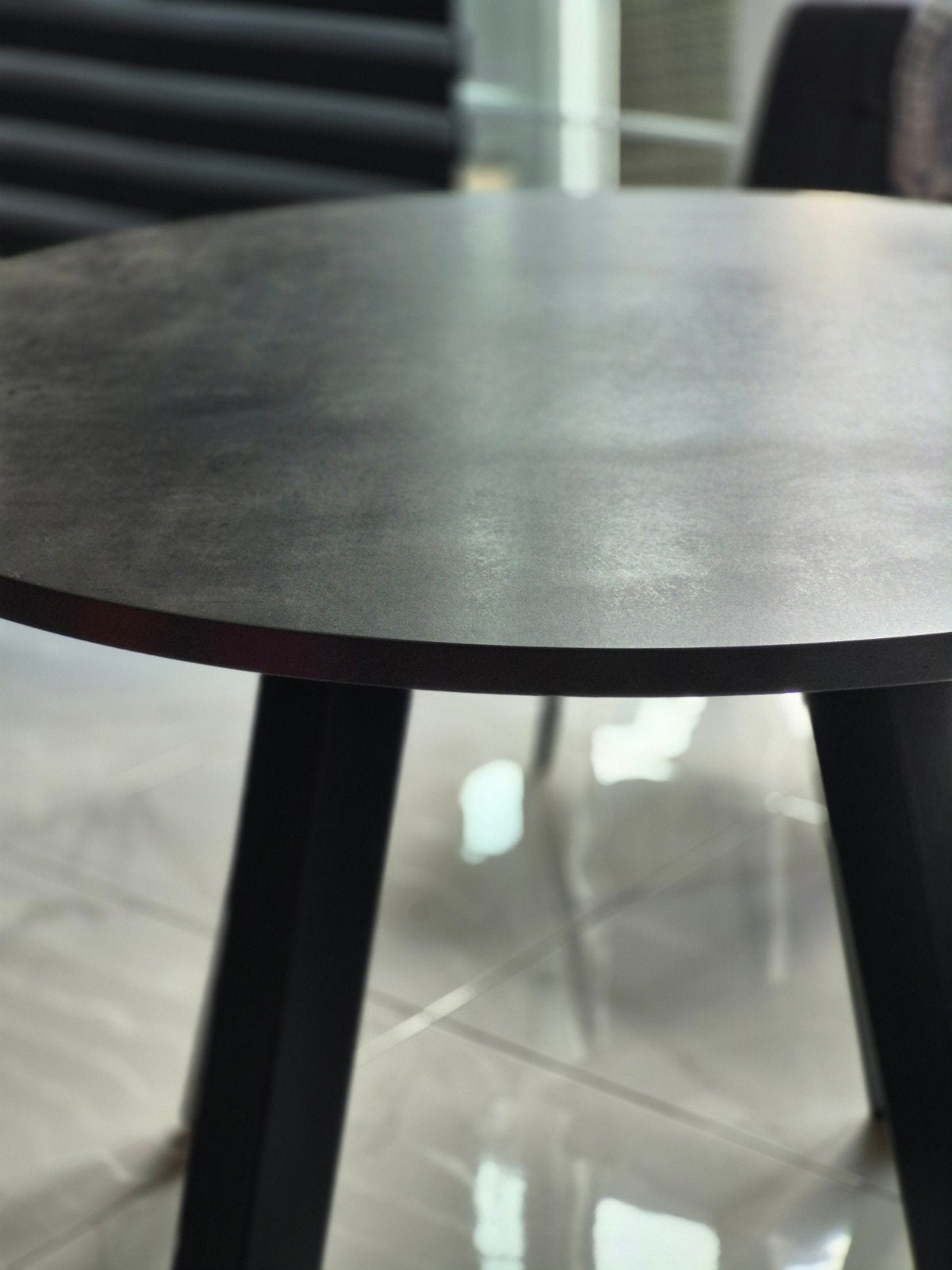 Table  de cuisine  ronde, Enlèvement, Comme neuf, Rond