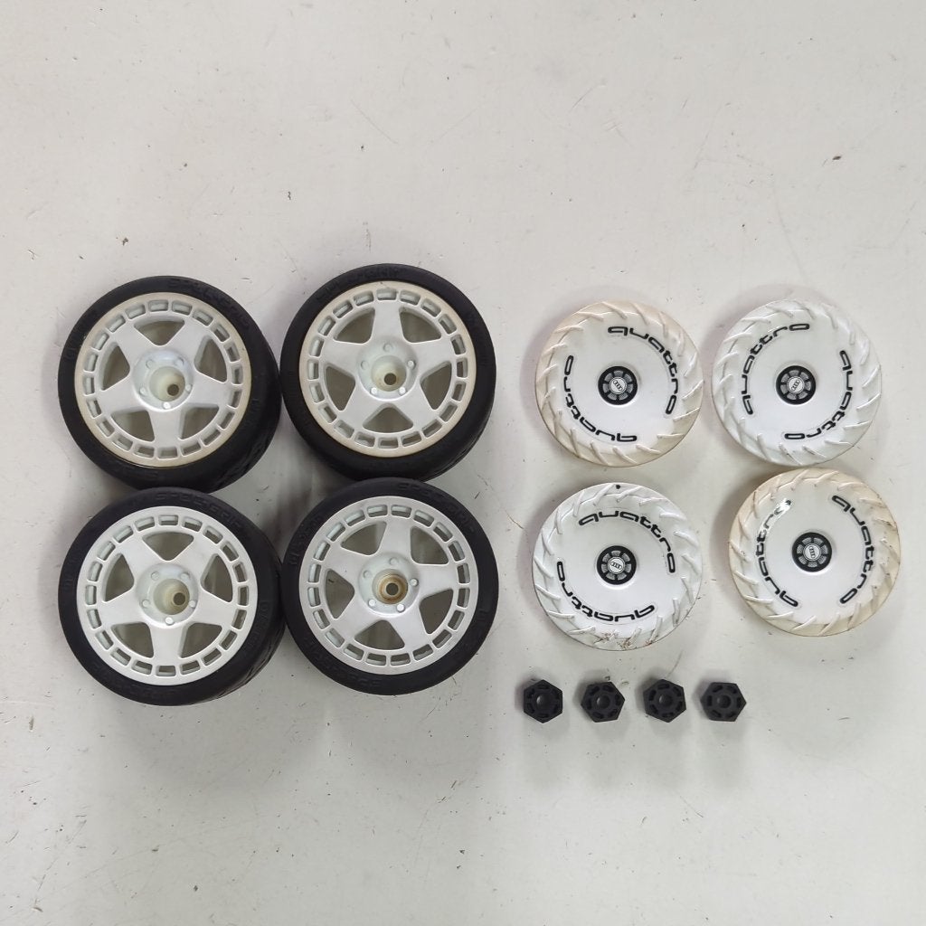 HPI breedset TurboMac wielen van RS4 Sport 3 (Tamiya, Kyosho, Ophalen of Verzenden, Gebruikt, Schaal 1:10, Onderdeel