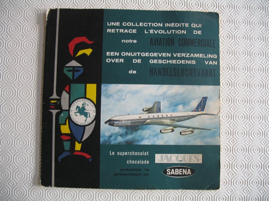 Verzamelalbum Jacques Superchocolade presenteert Sabena, Verzamelen, Ophalen of Verzenden