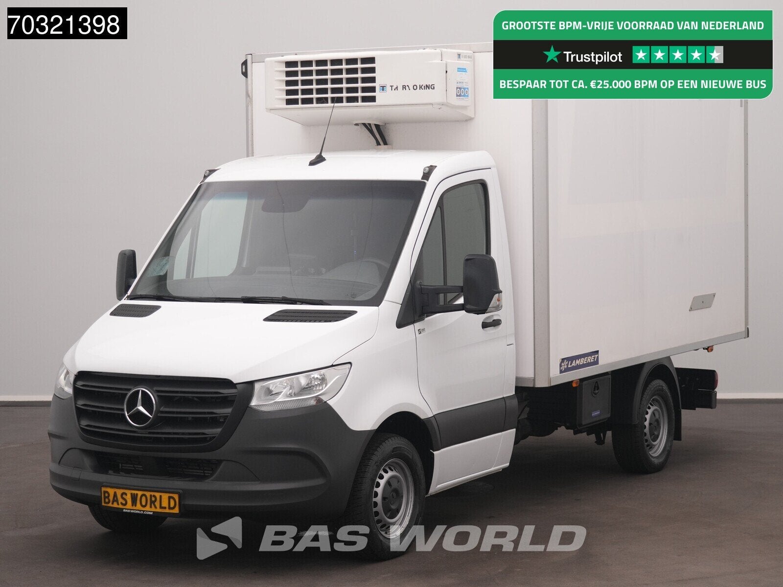 Mercedes Sprinter 316 CDI Automaat Koel/Vrieswagen -10 Lambe, Autos, Achat, Euro 6, Entreprise, Automatique