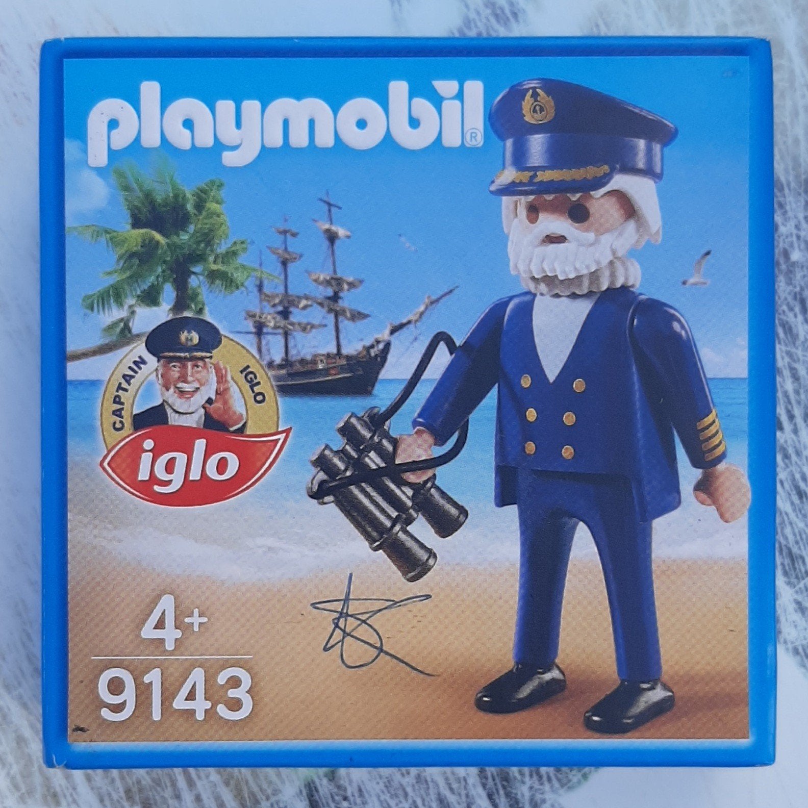 Playmobil- kapitein iglo, Ophalen of Verzenden