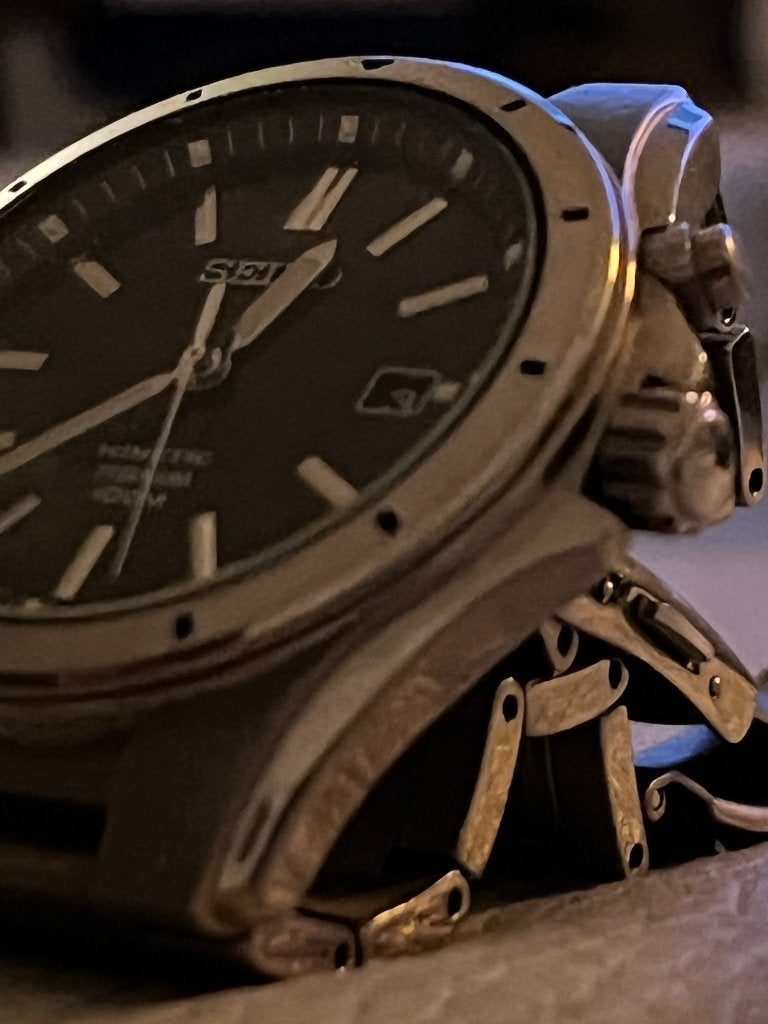 Seiko, Handtassen en Accessoires, Horloges | Heren, Ophalen of Verzenden, Staal, Seiko